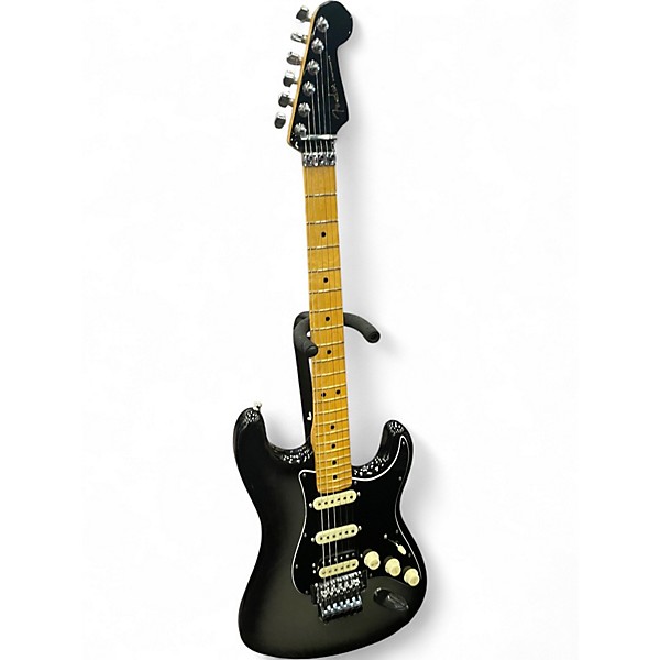 Used Fender American Ultra Luxe Stratocaster Floyd Rose Silverburst Solid Body Electric Guitar