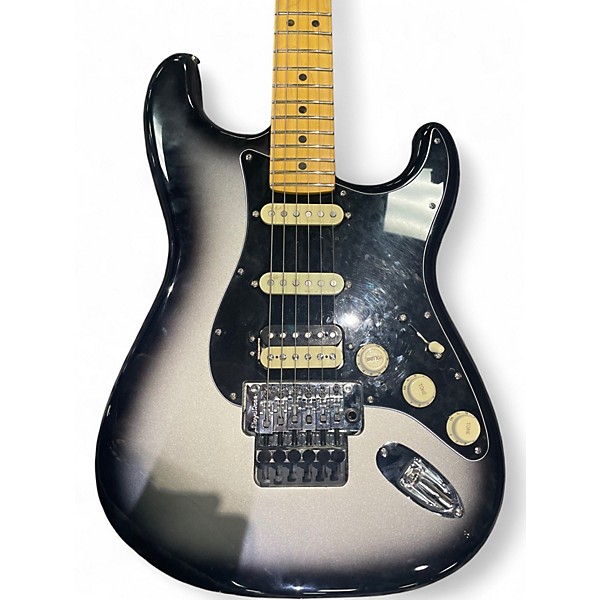Used Fender American Ultra Luxe Stratocaster Floyd Rose Silverburst Solid Body Electric Guitar