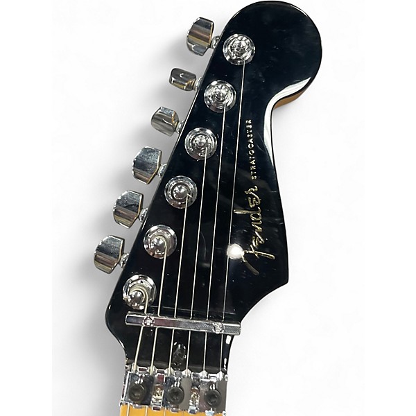 Used Fender American Ultra Luxe Stratocaster Floyd Rose Silverburst Solid Body Electric Guitar
