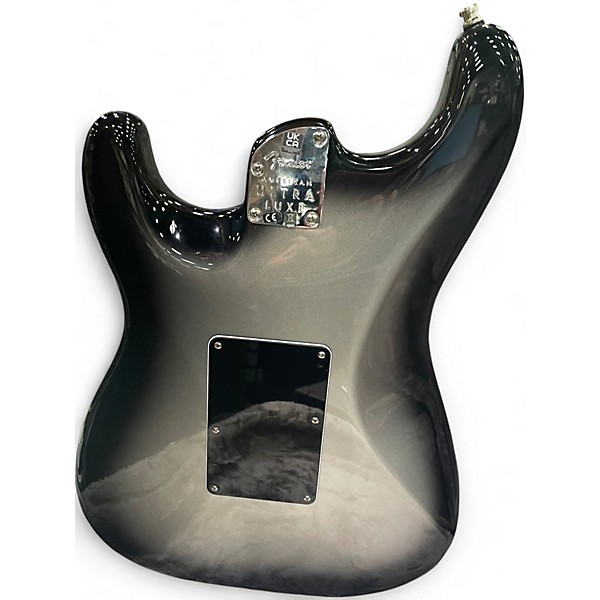 Used Fender American Ultra Luxe Stratocaster Floyd Rose Silverburst Solid Body Electric Guitar