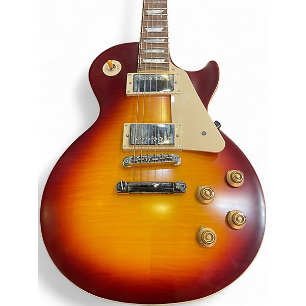 Used Epiphone LES PAUL CUSTOM BOURBON BURST Solid Body Electric Guitar