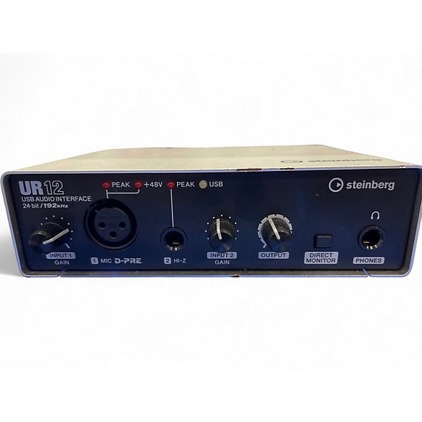 Used 2020s Steinberg UR12 Audio Interface