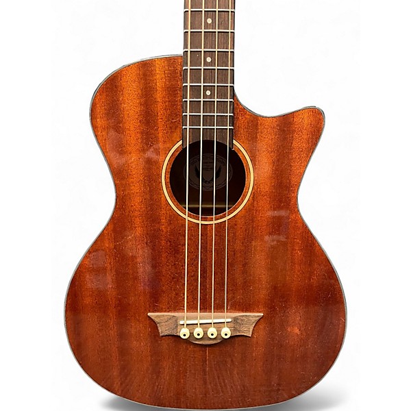 Used Dean AX EABC MAH GC Natural Acoustic Bass Guitar