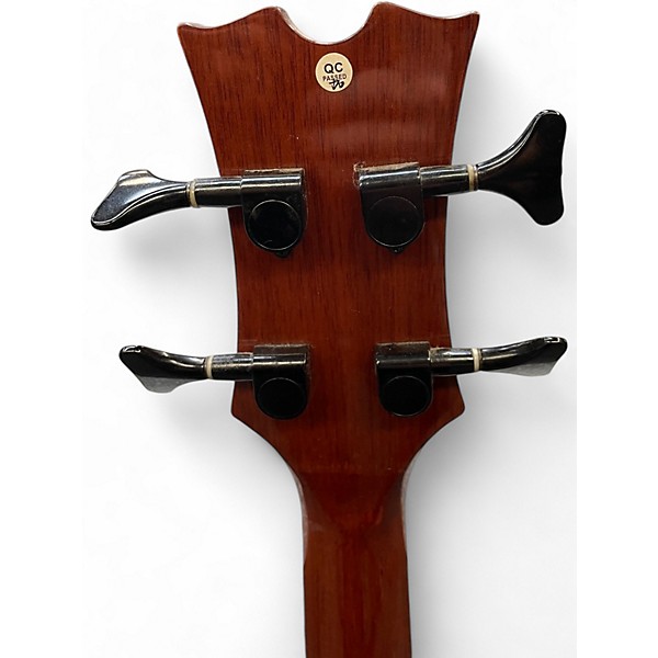 Used Dean AX EABC MAH GC Natural Acoustic Bass Guitar