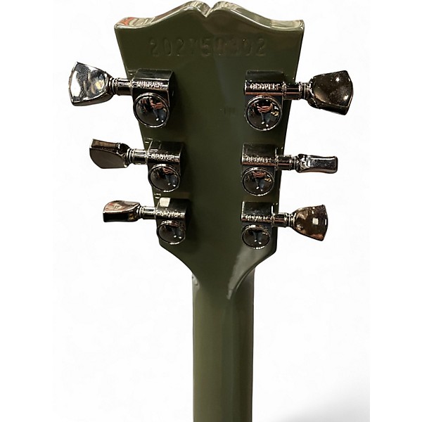 Used Gibson Les Paul Studio Olive Green Solid Body Electric Guitar