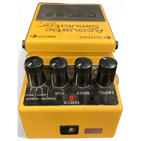 Used BOSS AC2 Acoustic Simulator Effect Pedal