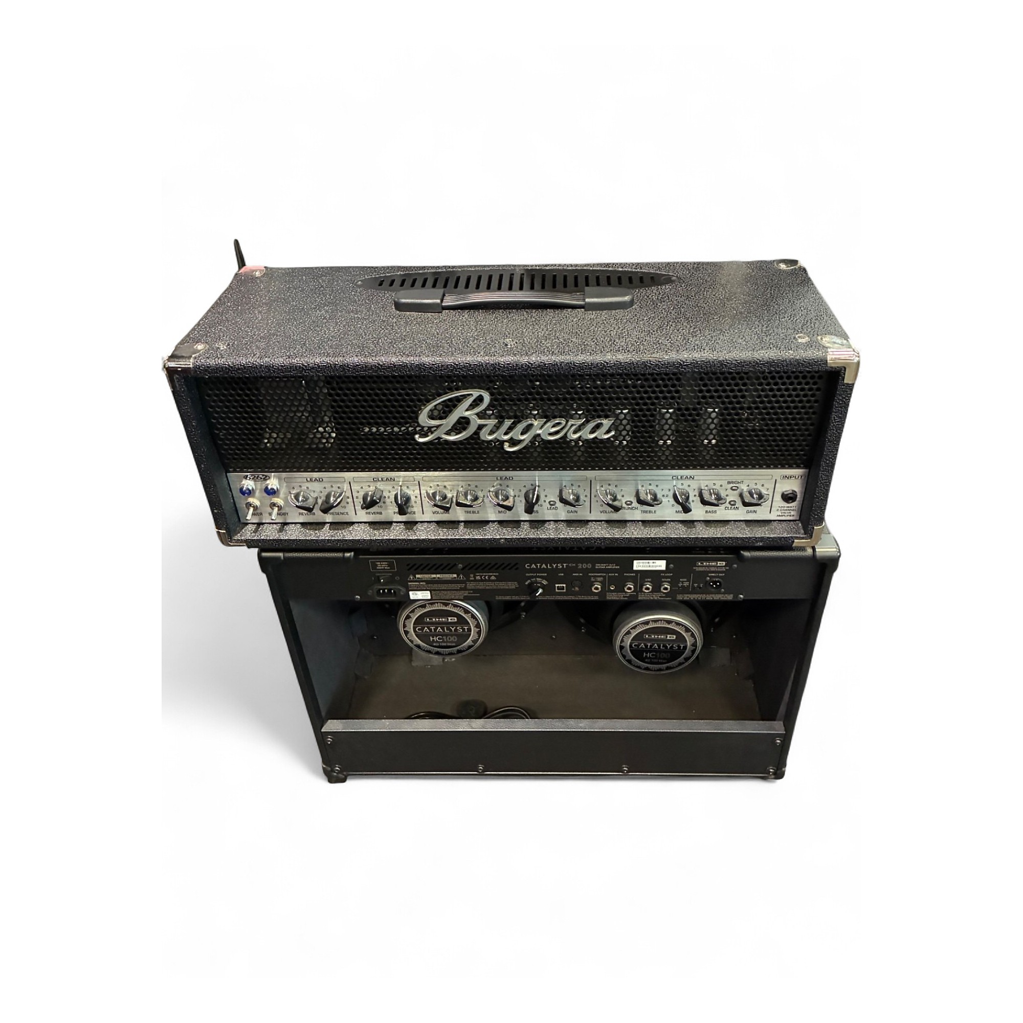 Used Bugera 6262 INFINIUM 120W 2-Channel Tube Guitar Amp Head
