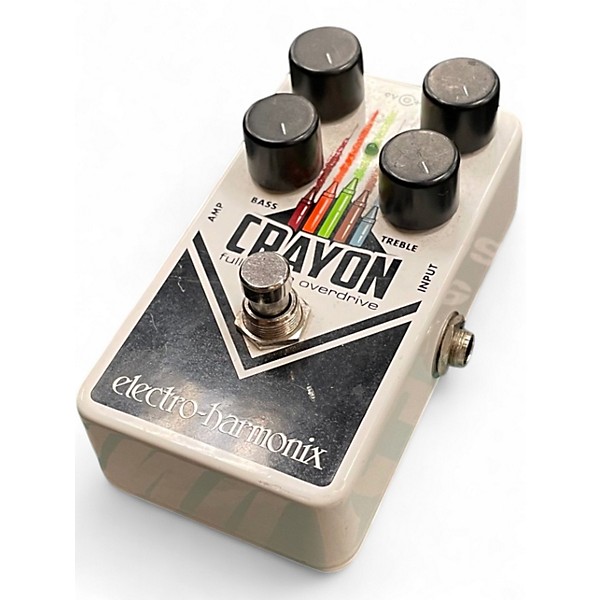 Used Electro-Harmonix Crayon Full Range Overdrive Effect Pedal