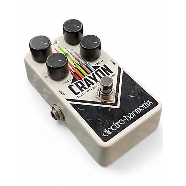 Used Electro-Harmonix Crayon Full Range Overdrive Effect Pedal