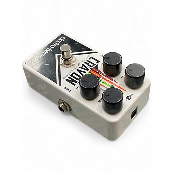 Used Electro-Harmonix Crayon Full Range Overdrive Effect Pedal