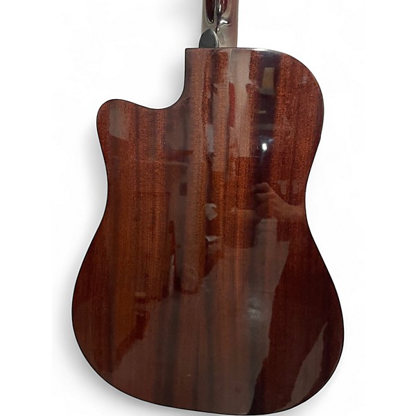 Used Fender CD60SCE Mahogany Acoustic Electric Guitar