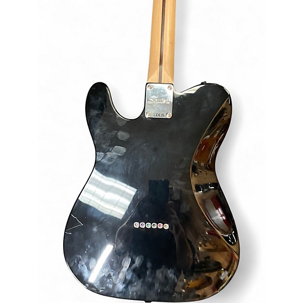 Used Squier AFFINITY TELECASTER DELUXE BLACK Solid Body Electric Guitar