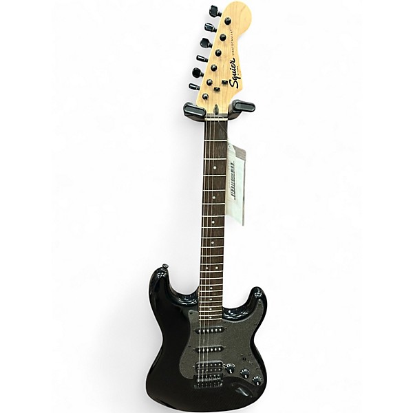 Used Squier SONIC STRATOCASTER HSS Metallic Black Solid Body Electric Guitar