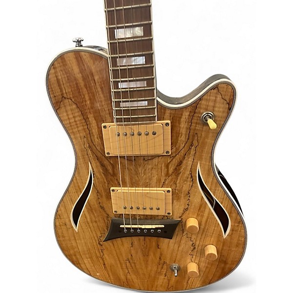 Used Michael Kelly Hybrid Special Spalted Maple Hollow Body Electric Guitar