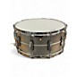 Used Ludwig 14X6.5 LA405K Hammered Acrophonic Raw Aluminum Drum thumbnail