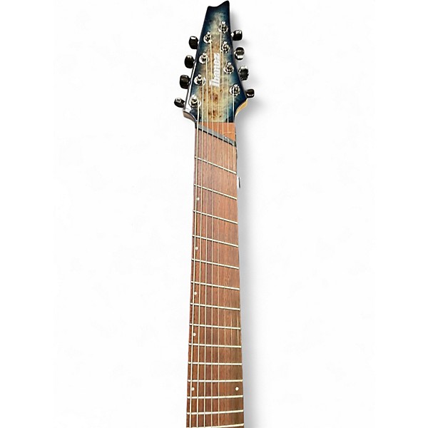 Used Ibanez RGMS8PB Blue Solid Body Electric Guitar