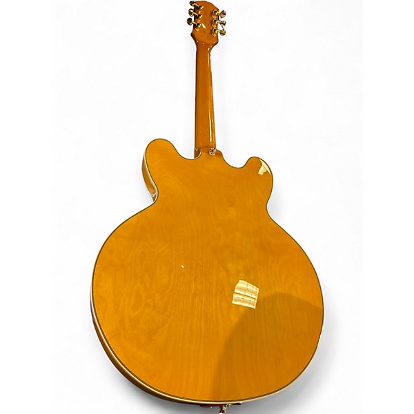 Used Epiphone SHARATON Butterscotch Blonde Hollow Body Electric Guitar