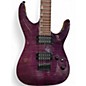Used Ltd H-200 Purple Solid Body Electric Guitar