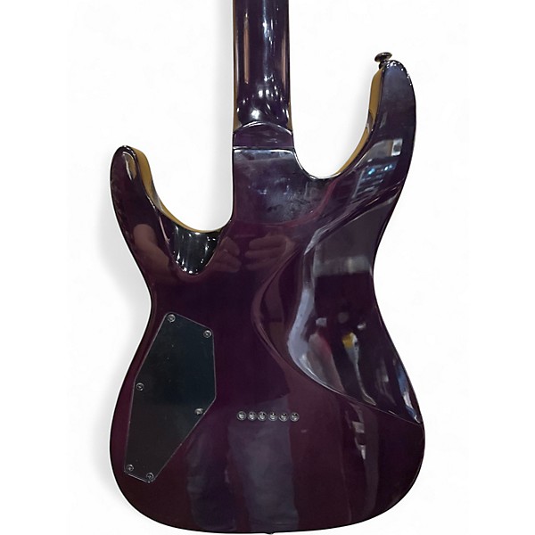 Used Ltd H-200 Purple Solid Body Electric Guitar