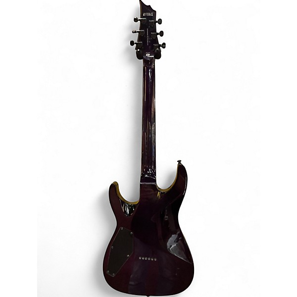 Used Ltd H-200 Purple Solid Body Electric Guitar