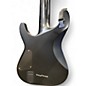 Used Schecter Guitar Research Damien Platinum Satin Black Solid Body Electric Guitar