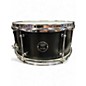 Used Beirer Drums 13X6.5 Steel Snare Matte Black Drum thumbnail