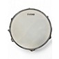 Used Beirer Drums 13X6.5 Steel Snare Matte Black Drum