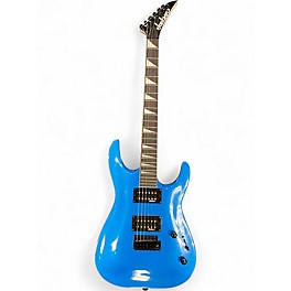 Used Jackson JS32 Dinky metalic blue Solid Body Electric Guitar