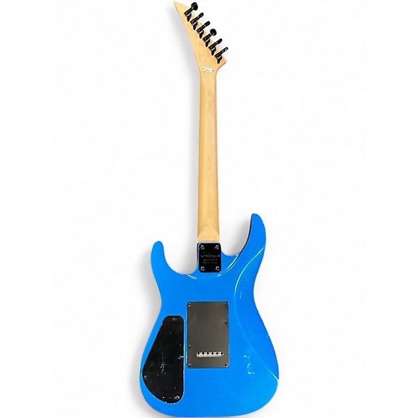 Used Jackson JS32 Dinky metalic blue Solid Body Electric Guitar