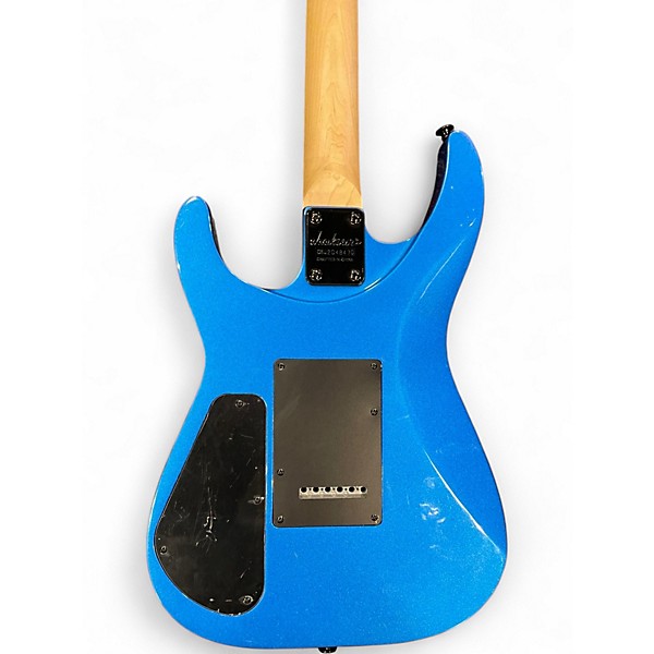 Used Jackson JS32 Dinky metalic blue Solid Body Electric Guitar