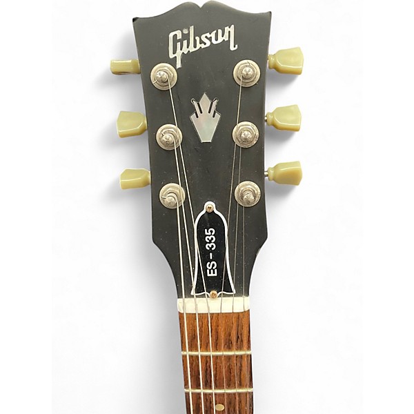 Used Gibson ES335 Worn Cherry Hollow Body Electric Guitar