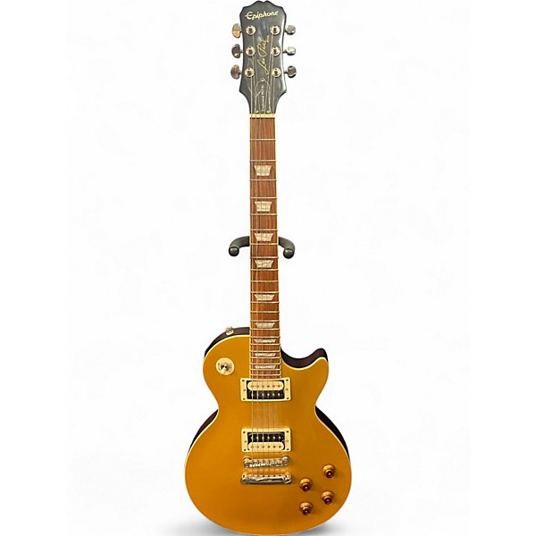 Used Epiphone Les Paul Traditional PRO III Gold Top Solid Body Electric Guitar