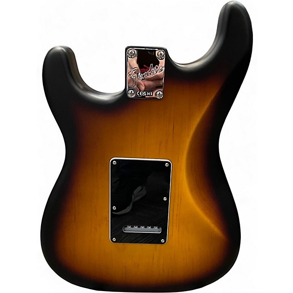 Used Fender American Performer Stratocaster SSS 2 Tone Sunburst Solid Body Electric Guitar