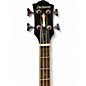 Used DeArmond Starfire Bass Black Electric Bass Guitar