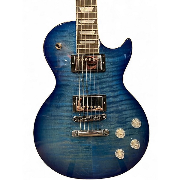 Used Gibson Les Paul Modern Figured Cobalt Burst Solid Body Electric Guitar