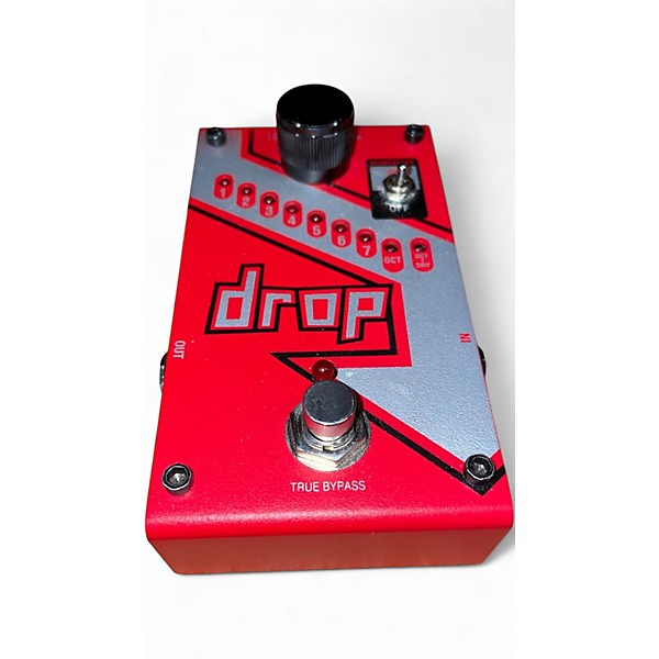 Used DigiTech The Drop Polyphonic Drop Tune Pitch-Shifter Effect Pedal