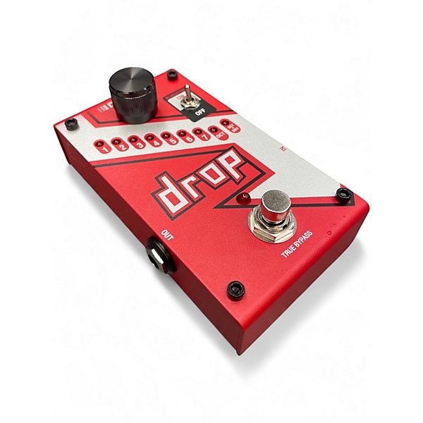 Used DigiTech The Drop Polyphonic Drop Tune Pitch-Shifter Effect Pedal