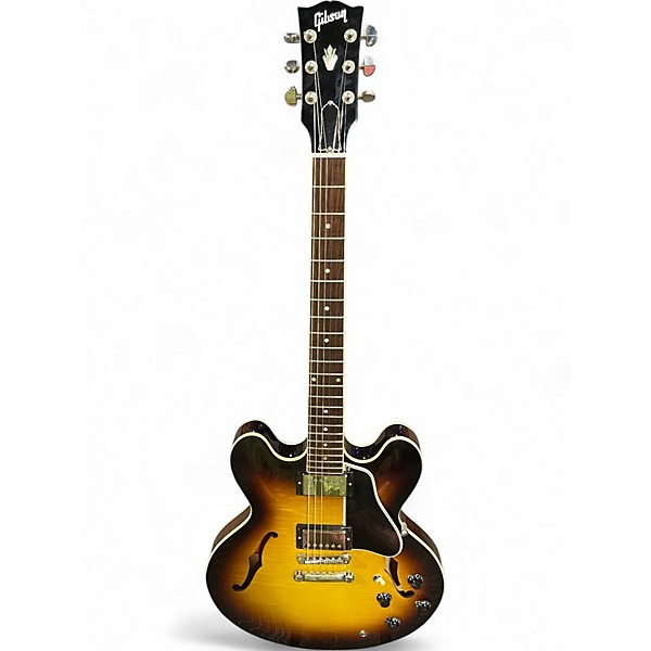Used Gibson Custom Shop ES-335 Dot Vintage Sunburst Hollow Body Electric Guitar