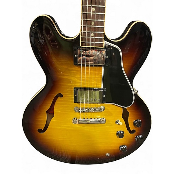 Used Gibson Custom Shop ES-335 Dot Vintage Sunburst Hollow Body Electric Guitar