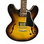 Used Gibson Custom Shop ES-335 Dot Vintage Sunburst Hollow Body Electric Guitar