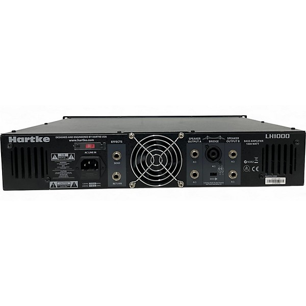 Used Hartke LH1000 1000W Bass Amp Head