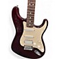 Used Fender Standard Stratocaster Burgandy Solid Body Electric Guitar