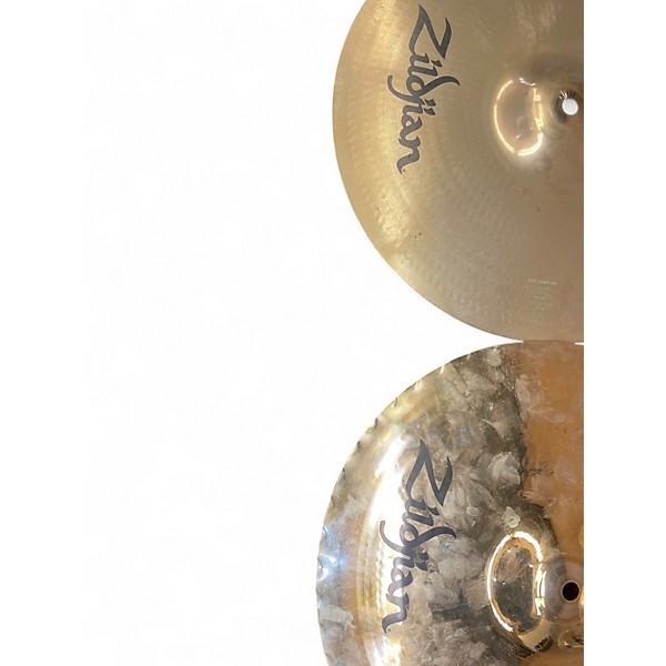 Used Zildjian 14in A Custom Mastersound Hi Hat Pair Cymbal
