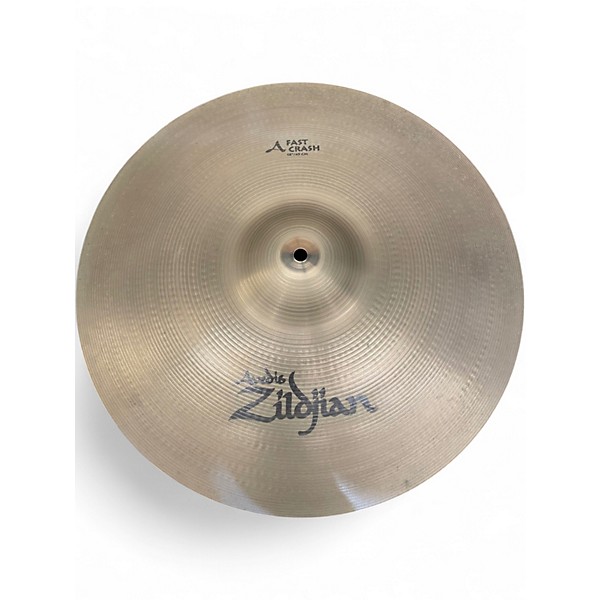 Used Avedis 18in Zildjian fast crash Cymbal