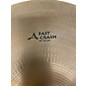 Used Avedis 18in Zildjian fast crash Cymbal