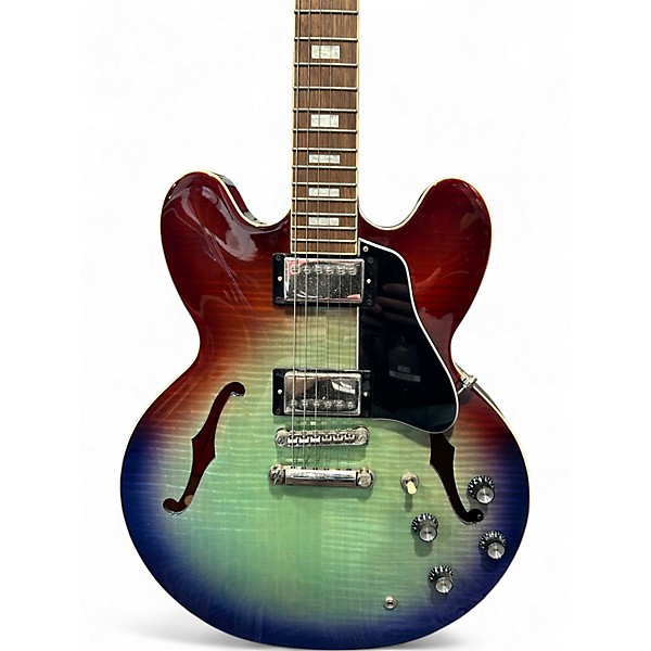 Used Epiphone ES335 Blue Burst Hollow Body Electric Guitar