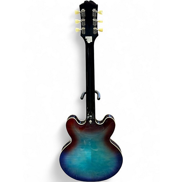 Used Epiphone ES335 Blue Burst Hollow Body Electric Guitar