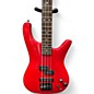 Used Bentley Series 10 Red Electric Bass Guitar
