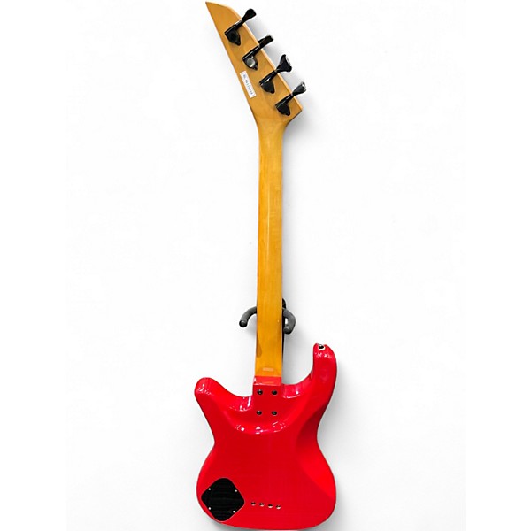Used Bentley Series 10 Red Electric Bass Guitar