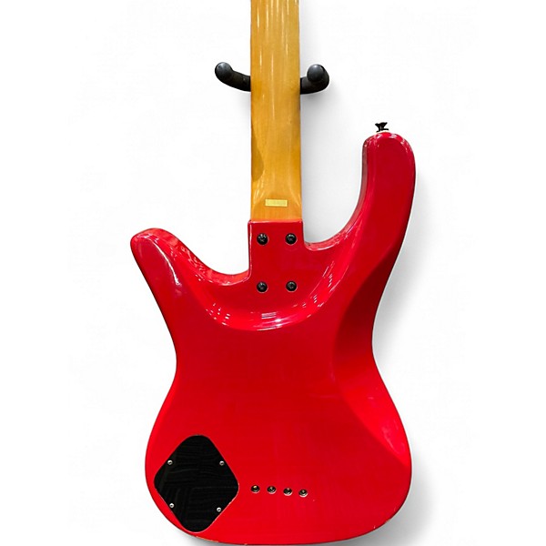 Used Bentley Series 10 Red Electric Bass Guitar